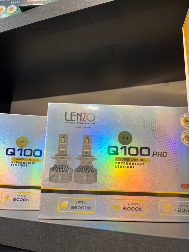 هدلایت Q100 pro لنزو