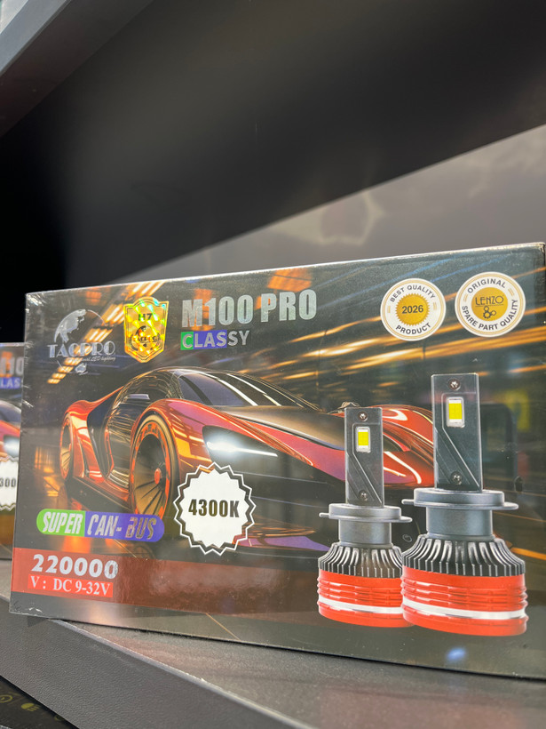 هدلایت M100 proرنگ آفتابی لنزو
