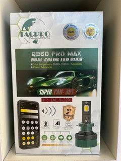 هدلایت هوشمند Q360 pro max لنزو