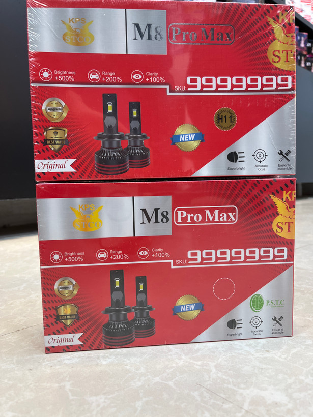 هدلایت m8 pro max/اس تی کو/پایه اچ۱۱
