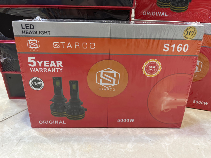 هدلایت S160استارکو پایه اچ۷(۲فیش) وات بالا