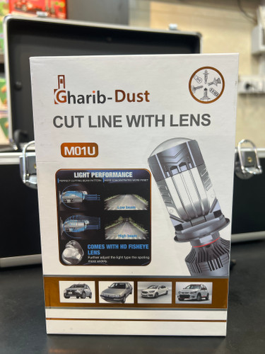 هدلایت لنزدار / هدلایت ساده ۳فیش Gharib_Dust تک رنگ سفید ۱۲۰واتی